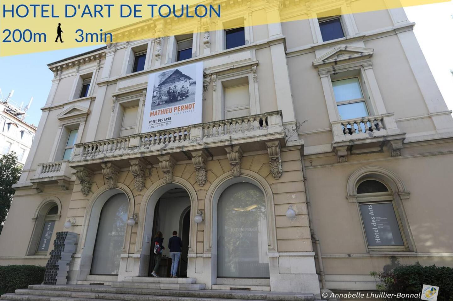 #3 Toulon Centre, Balcon, Lumineux, Stationnement Facile, Tout Confort Exteriér fotografie